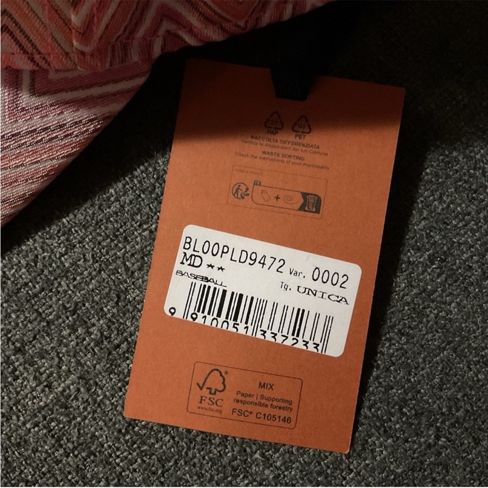 Missoni Multicolor Chevron Cap - Picture 4 of 12